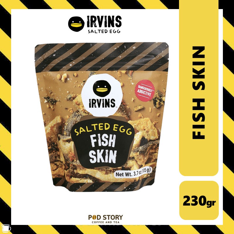 Jual IRVINS Salted Egg Fish Skin (230gr) | Shopee Indonesia