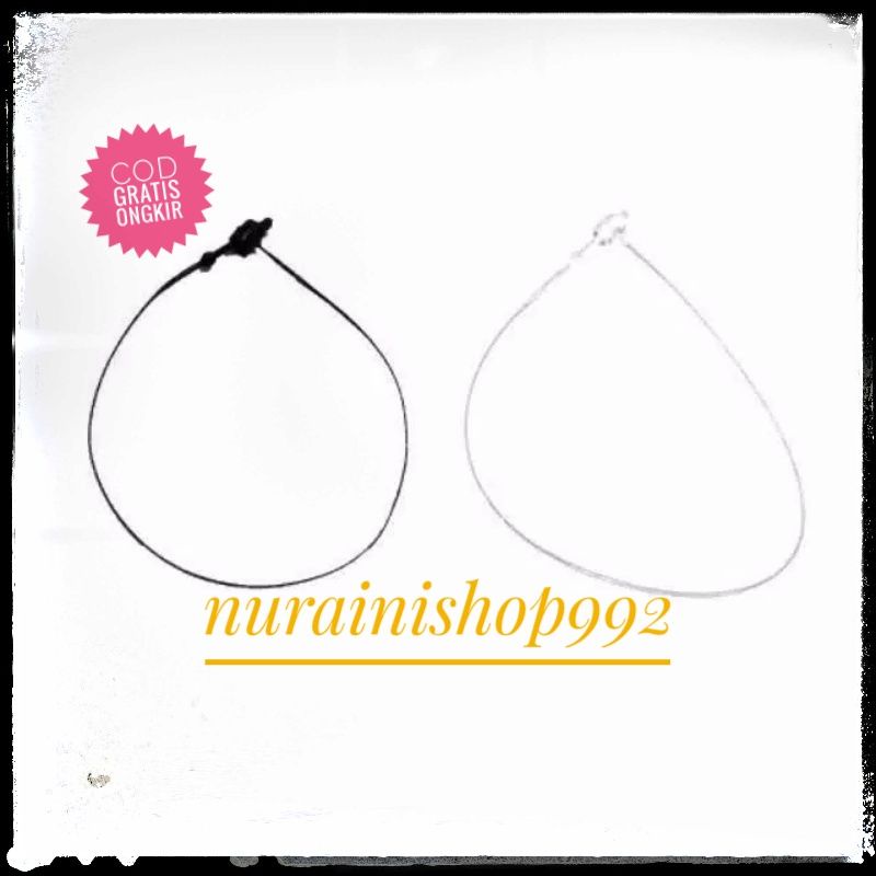 Jual String Pin Loop Lock Pin Putih 5 Inch Benang Hang Tag Label ...