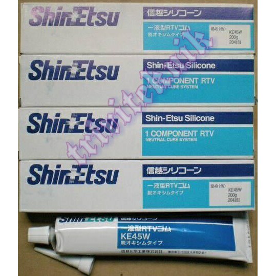 Jual silicone rtv Ke 45w,Shinetsu, Shin Etsu KE-45-W adhesive, | Shopee ...