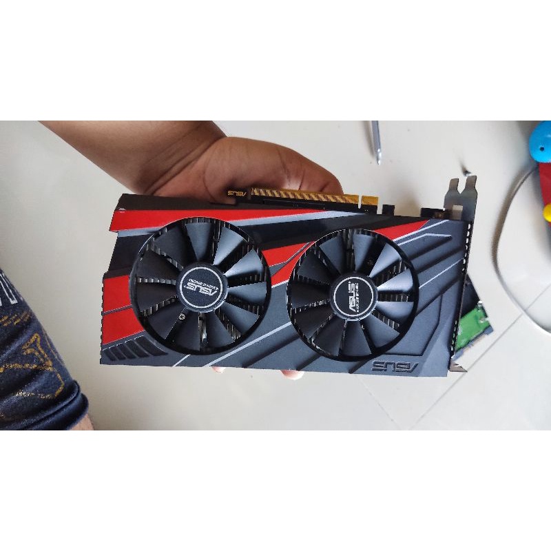 Jual Vga Asus Gtx 1050ti 4gb Gddr5 128bit Second Original Shopee Indonesia 