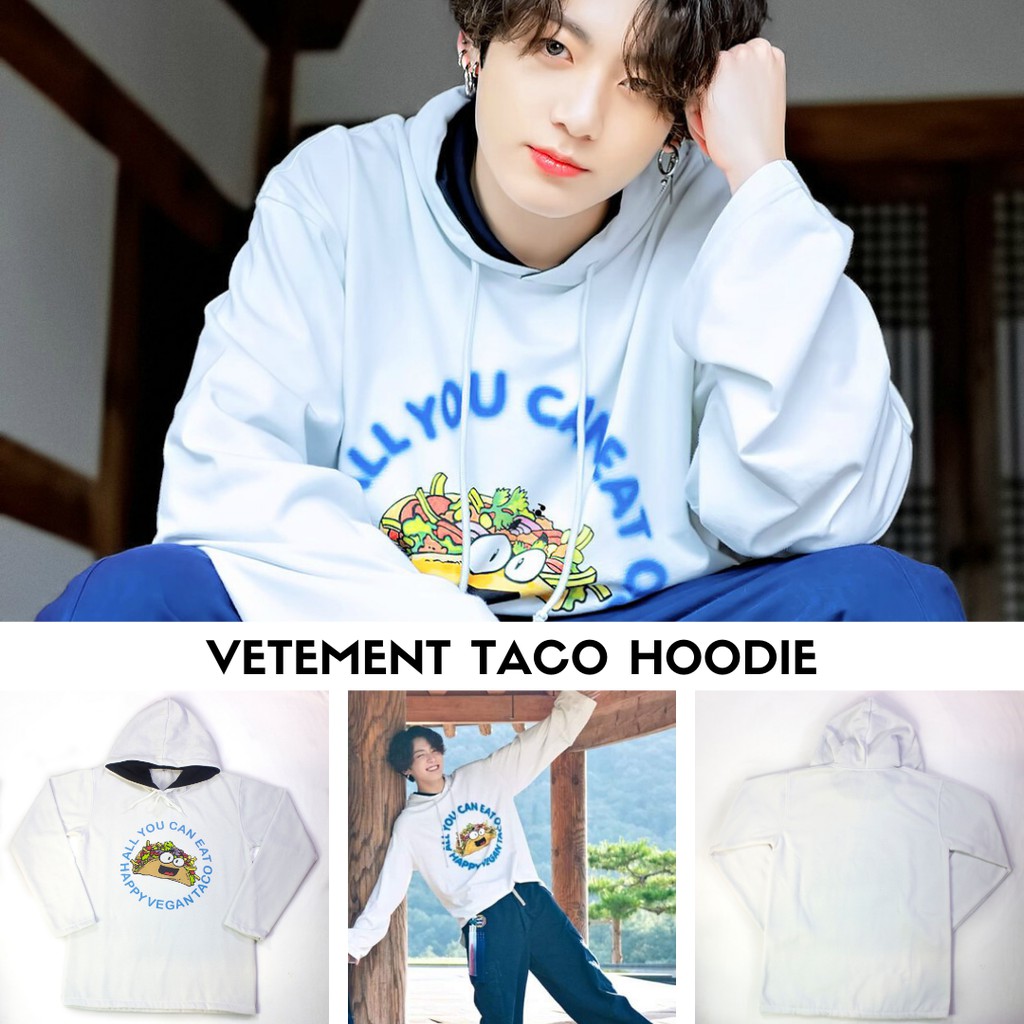 Vetements shop taco hoodie