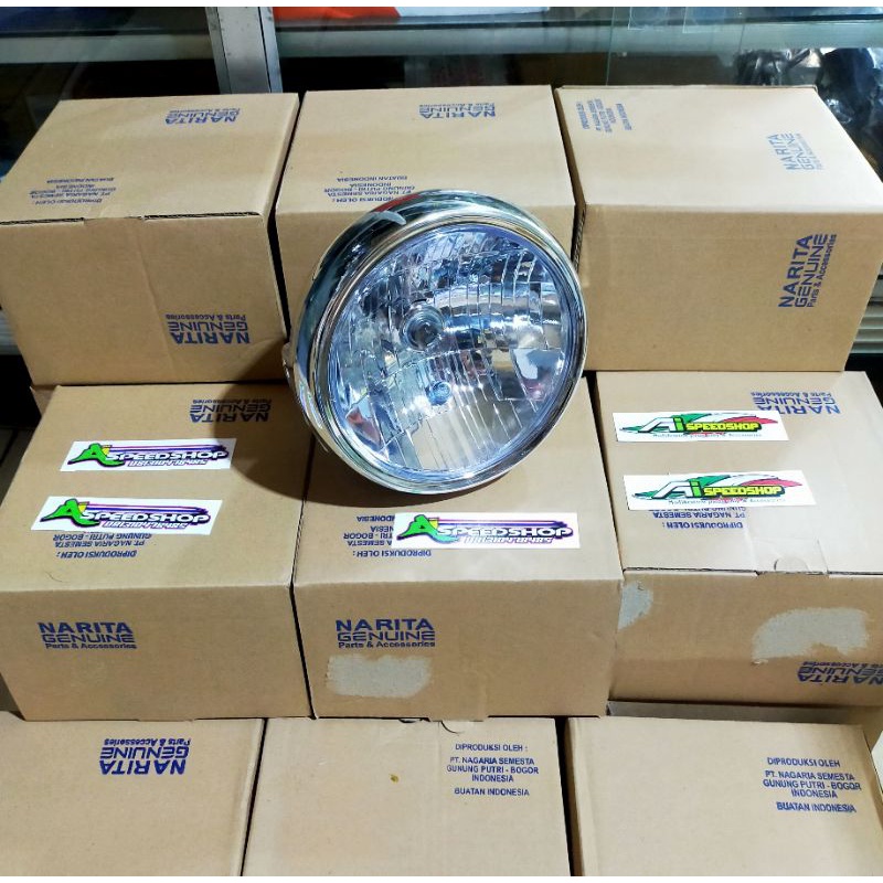 Jual lampu depan ninja ss reflektor copy Kawasaki ninja ss r | Shopee