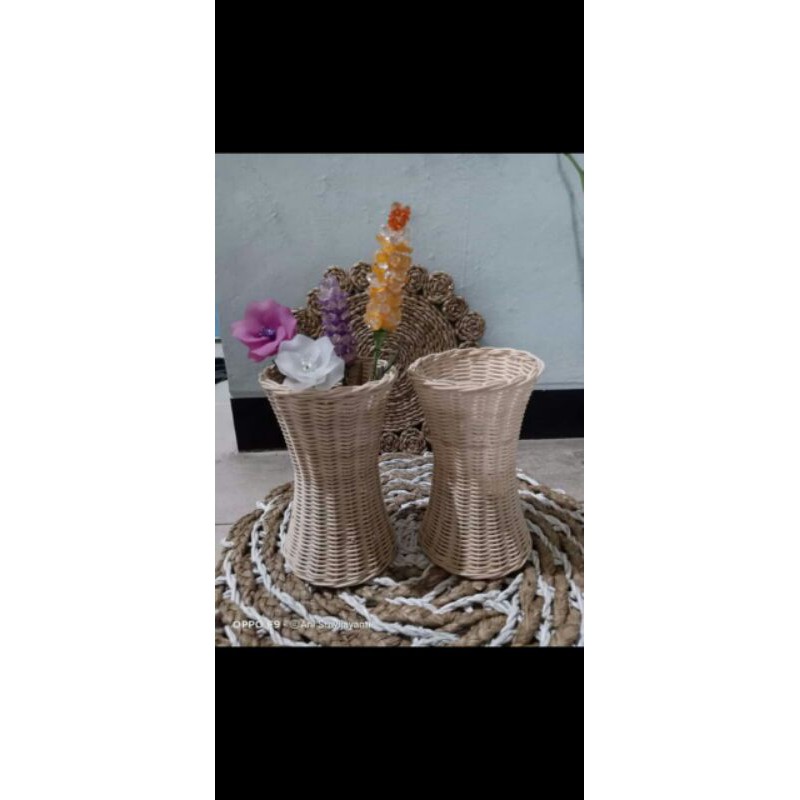 Jual pot rotan model cekung | Shopee Indonesia
