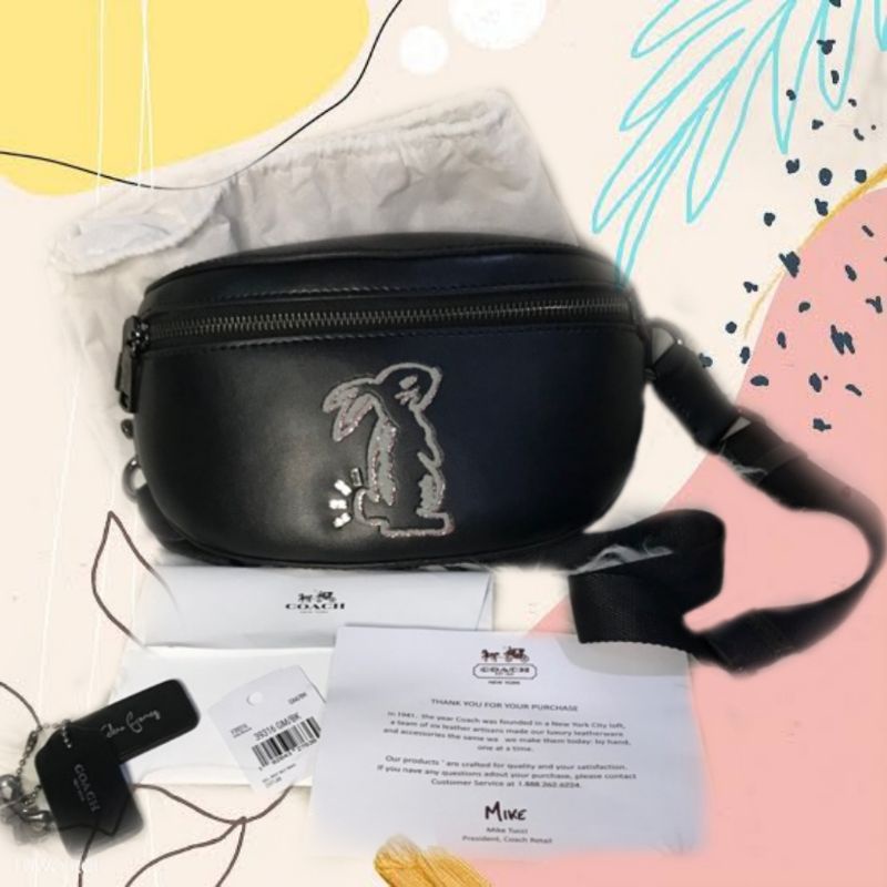 Jual Waist Bag By Coach X Selena (Preloved) Shopee Indonesia