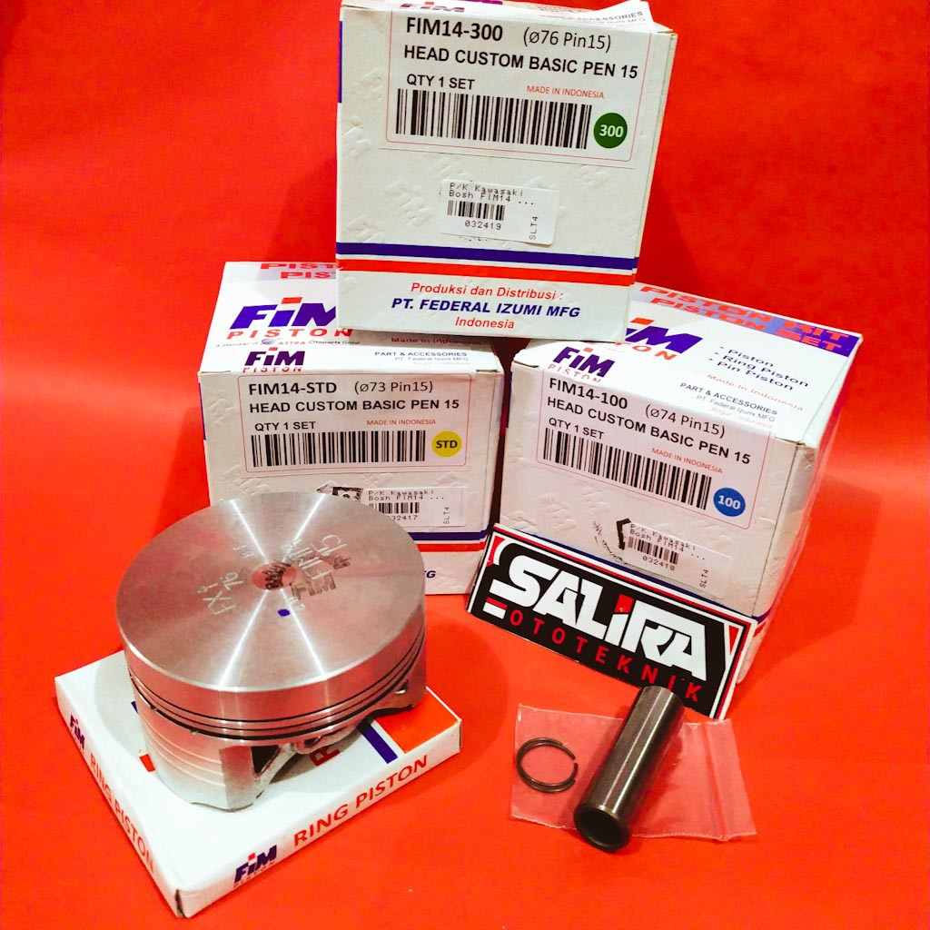 Jual Piston Seher Seker Kit Fim Federal Izumi Pin Diameter Fim Fim Custom