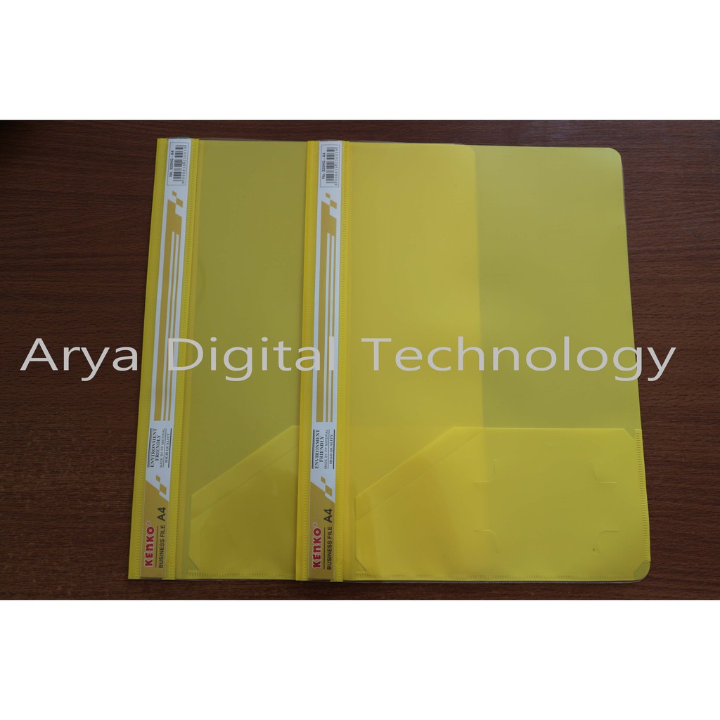 Jual Business File Kenko No 320HG A4 Kuning Map Snelhekter Plastik ...