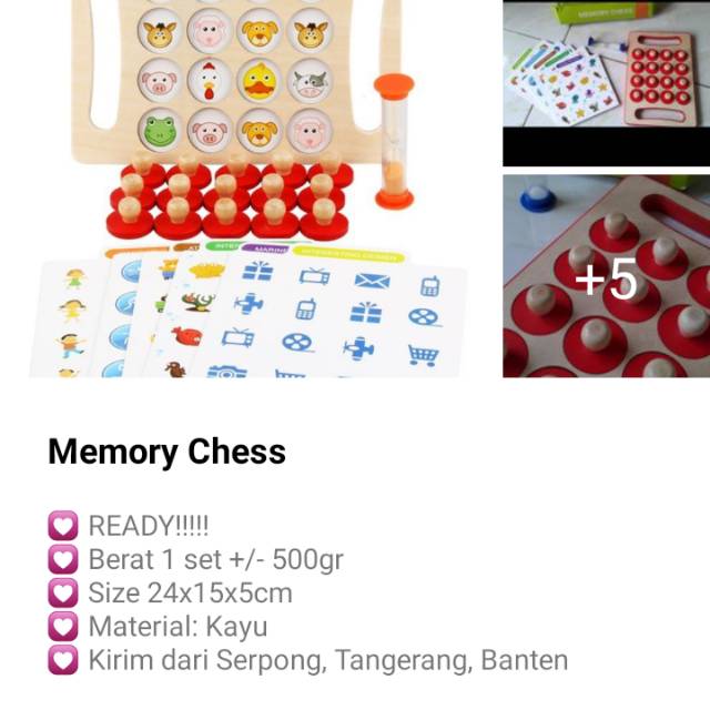 Jual Memory Chess Board | Shopee Indonesia