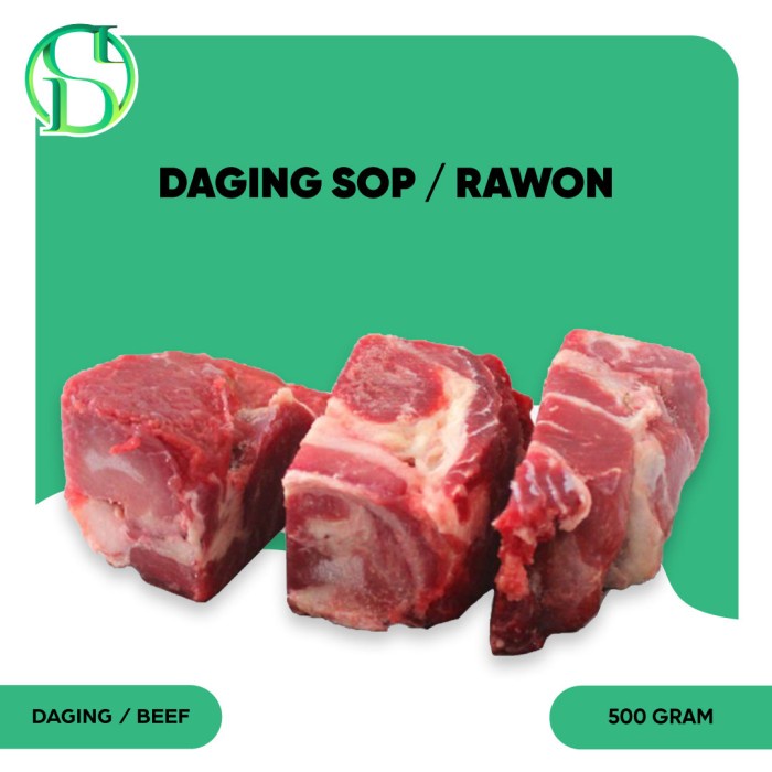 Jual Daging Sapi Potongan Sop Rawon Soto Gr Gram Shopee Indonesia