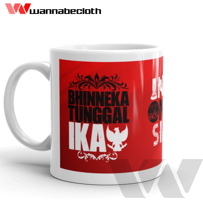 Jual Gelas Mug 17 Agustus Souvenir HUT RI 74 Tahun Indonesia RI Merdeka ...
