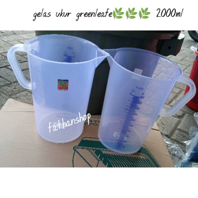 Jual 1 pcs gelas ukur greenleafe 2000ml | Shopee Indonesia