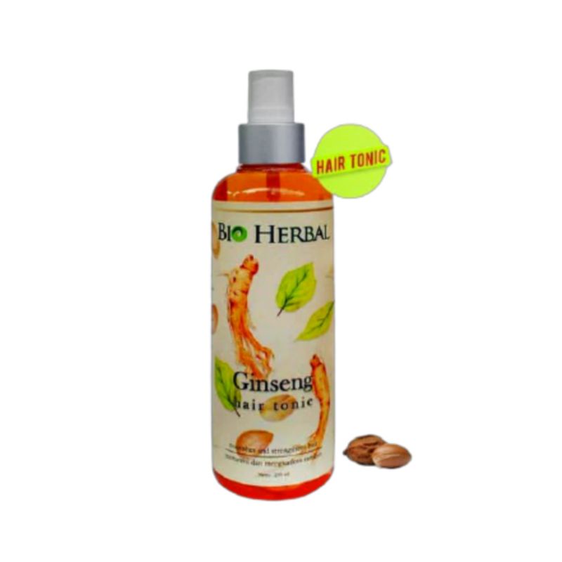 Jual BIO HERBAL Ginseng Hair Tonic 250ml Shopee Indonesia