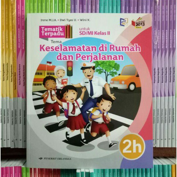 Jual BUKU TEMATIK TERPADU SD/MI KELAS 2H REVISI K13N ERLANGGA | Shopee ...