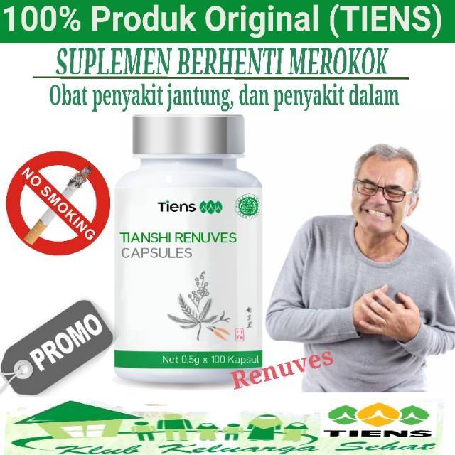 Jual Herbal tiens membantu mengatasi candu rokok/membantu untuk ...