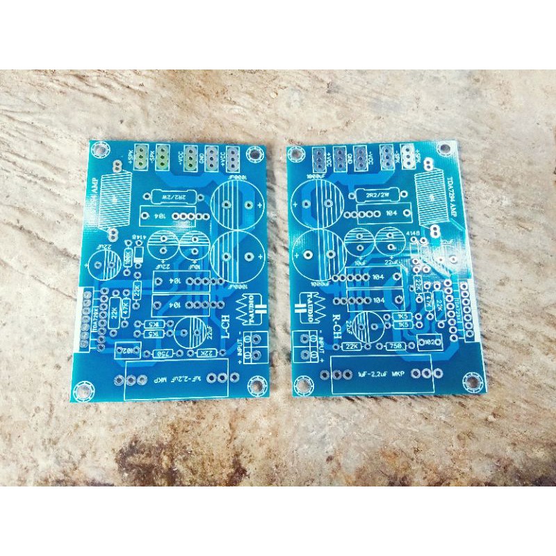 Jual PCB TDA7294 STEREO CHIPAMP AMPLIFIER | Shopee Indonesia