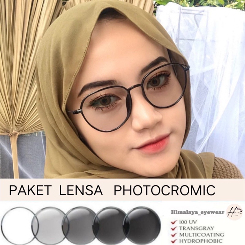 Jual Kacamata Lentur 2190 Anti Radiasi Photocromic Blueray Bluecromic Bisa Minus Dan