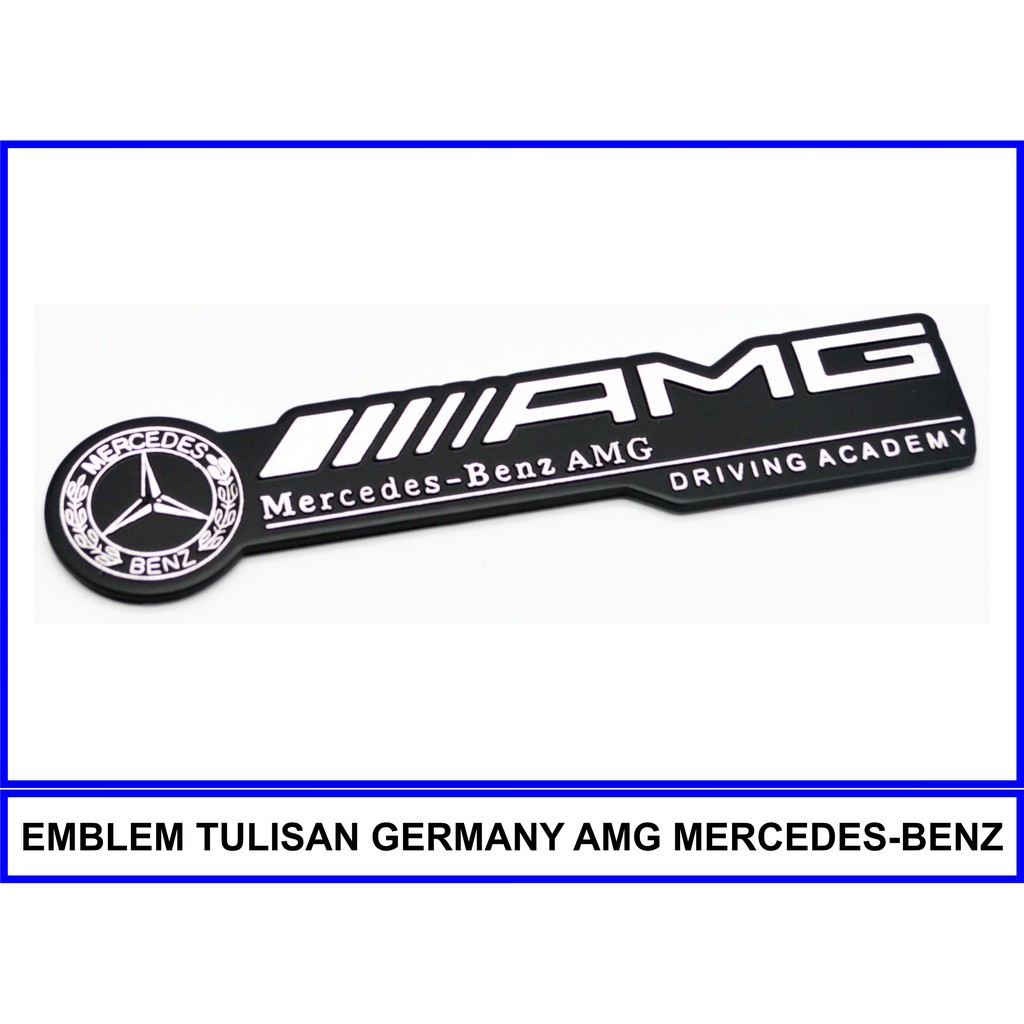 Jual EMBLEM TULISAN GERMANY MERCEDES BENZ Shopee Indonesia