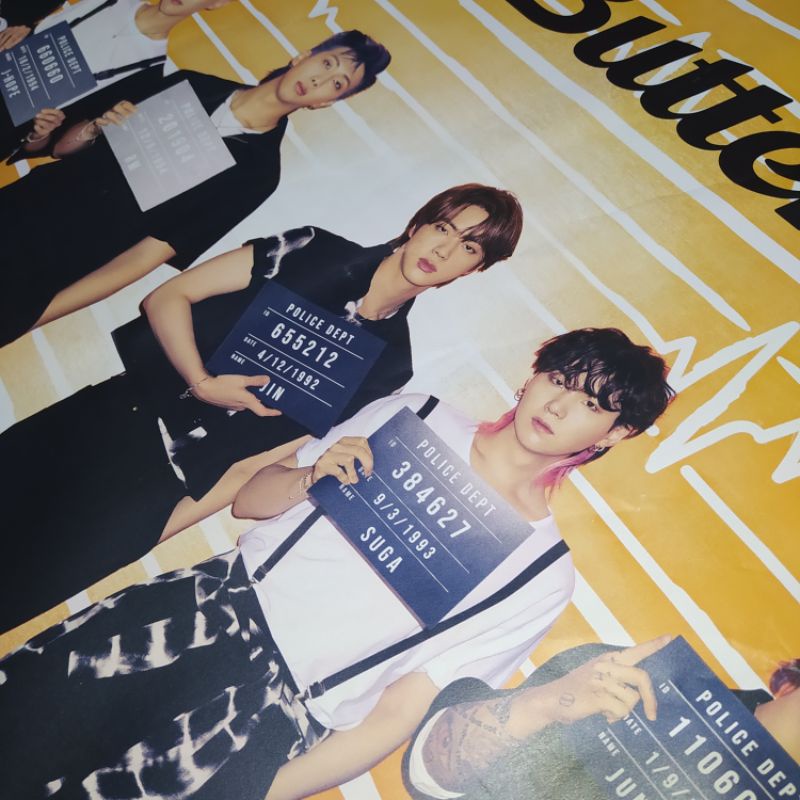 Jual Poster butter bts damage | Shopee Indonesia