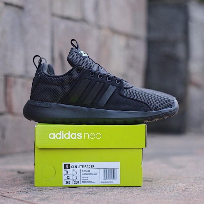 Jual ADIDAS LITE RACER ALLBLACK BNIB KODE ART BB9819 SIZE 40 44 DS 3 Shopee Indonesia