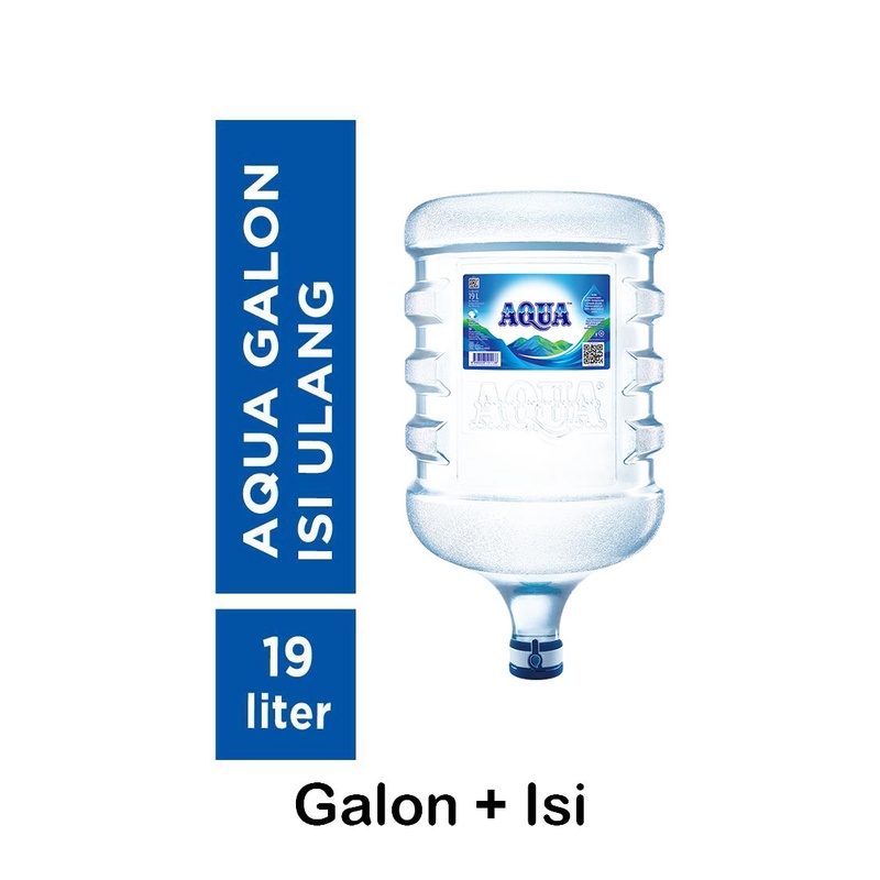 Jual Aqua Air Mineral Galon 19 Liter Shopee Indonesia 9580