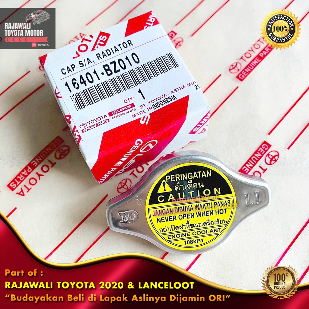 Jual Tutup Radiator Avanza, Rush, Xenia, Vios, Yaris, Terios, Innova