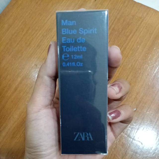 Jual ZARA Parfum Man Blue Spirit Eau De Toilette 12ml Shopee Indonesia