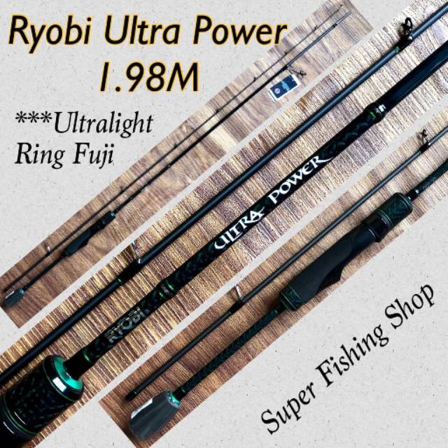 Promo Joran Ryobi Bonito S702ul (fuji) Ultra Light Fishing Rod Spinning  Diskon 16% Di Seller Baahirah Store - Cengkareng Timur, Kota Jakarta Barat