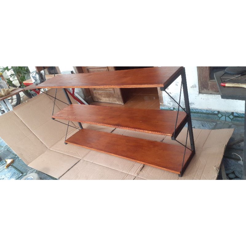 Jual CUSTOM RAK BUKU UNIK MURAH BERKUALITAS ( 24CM X 100CM) | Shopee ...
