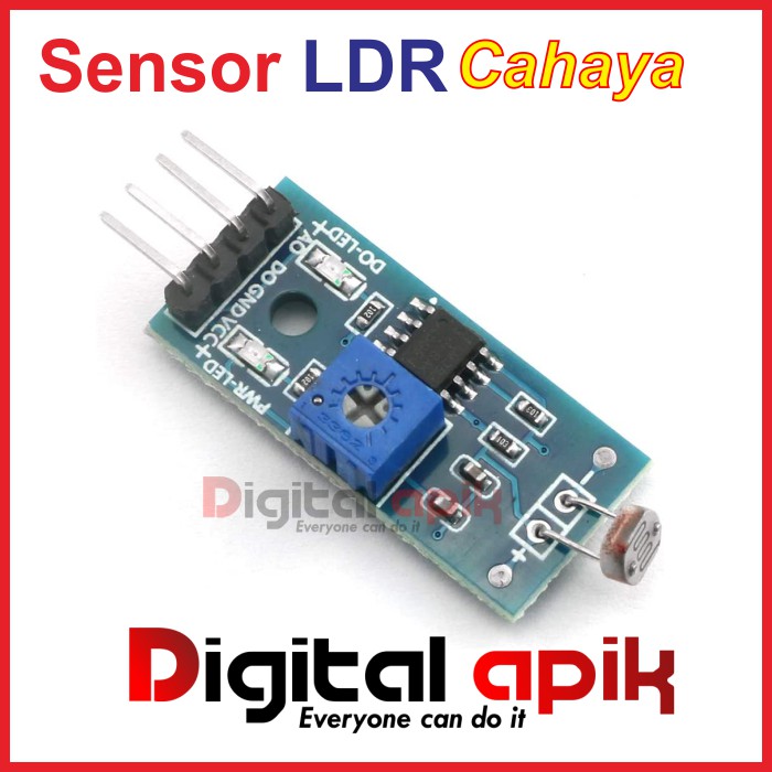 Jual Sensor Cahaya LDR Module Arduino Photosensitive Light Flux IO ...