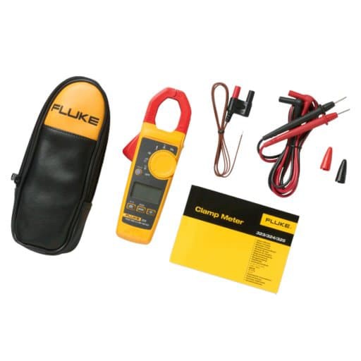 Jual Fluke True Rms Digital Clamp Meters Tang Ampere Meter A V Shopee Indonesia