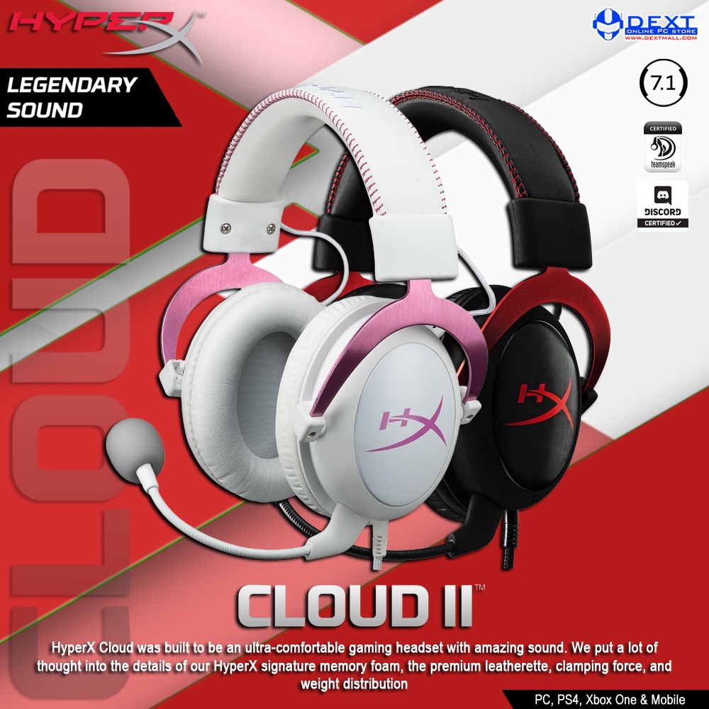 Jual hyperx cloud ii gaming headset Harga Terbaik Termurah