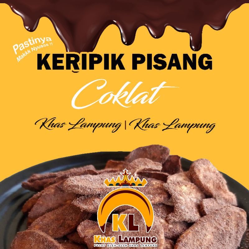 Jual Keripik Pisang Coklat Kripik Pisang Cokelat Kripik Coklat