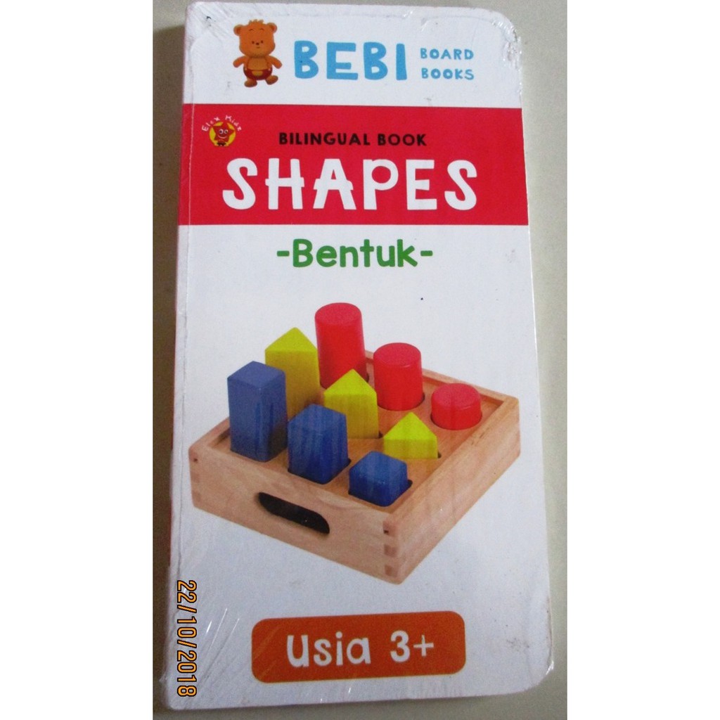 Jual Buku Anak Boardbook Bilingual Seri Bebi Shapes Dan Alphabet ...