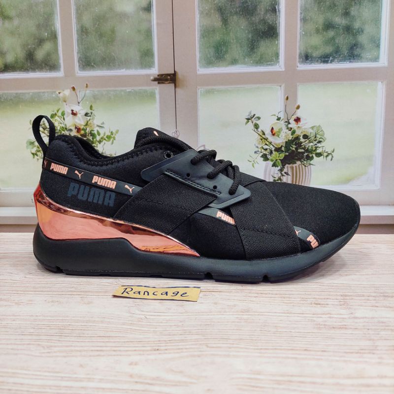 Puma muse 2024 black gold