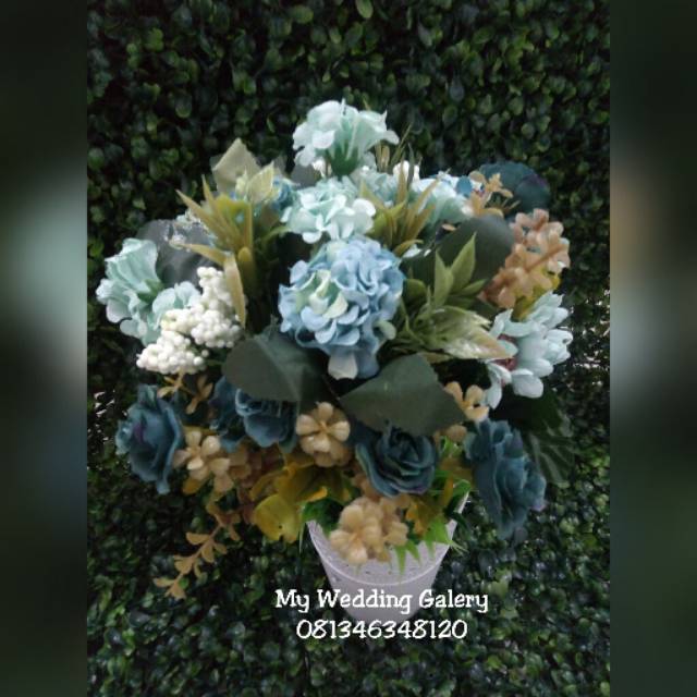 Jual Rangkaian bunga artificial tosca | Shopee Indonesia