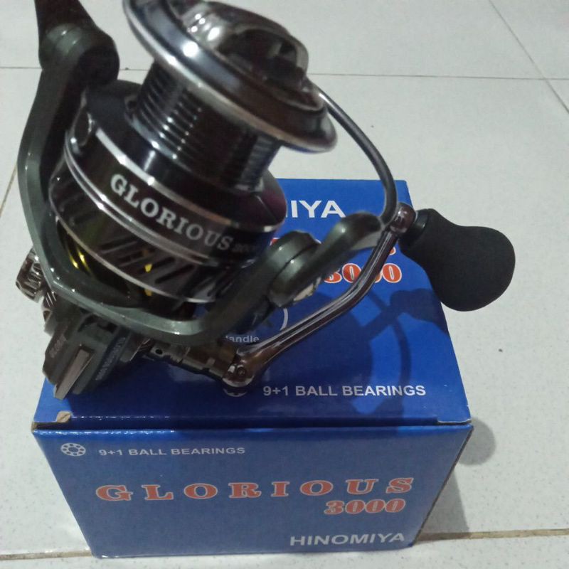 Jual REEL HINOMIYA GLORIOUS 3000 Power Handle Shopee Indonesia