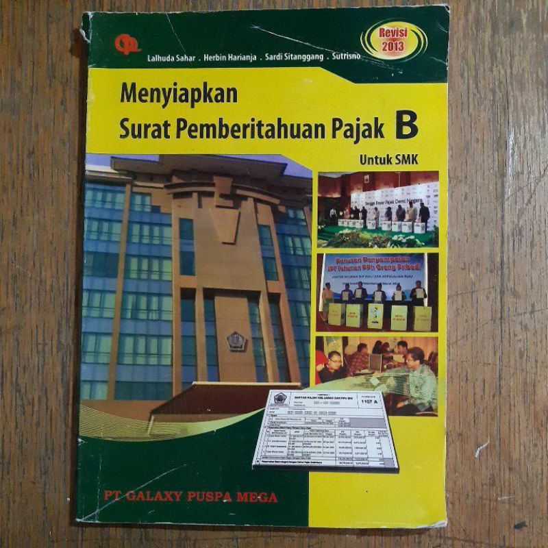 Jual Menyiapkan Surat Pemberitahuan Pajak B || SMK || Pt Galaxy Puspa ...