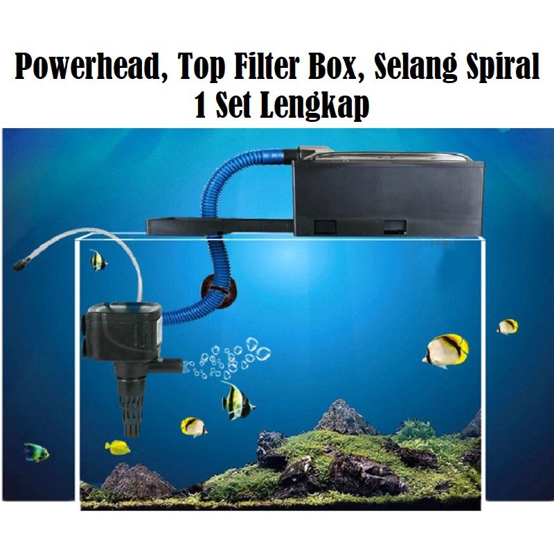 Jual Box filter lengkap, kotak filter aquarium, box filter aquarium