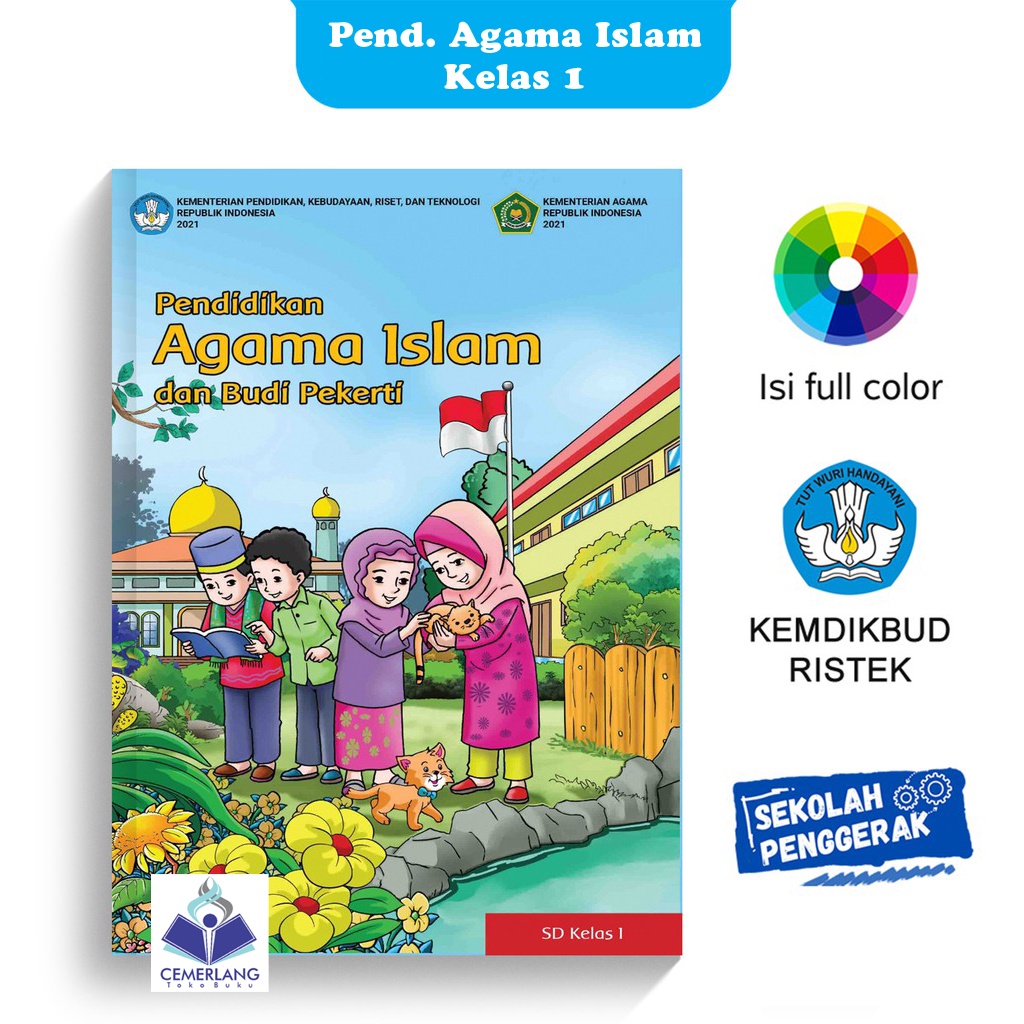 Jual Buku Pendidikan Agama Islam SD Kelas 1 K-Merdeka Sekolah Penggerak ...