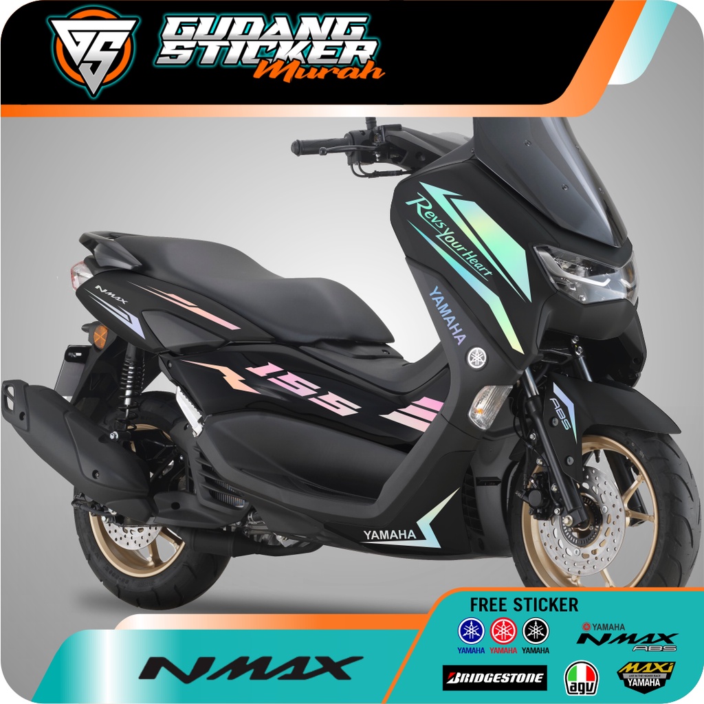 Jual STRIPING CUTTING YAMAHA NMAX BARU STICKER NMAX NEW LIS STIKER