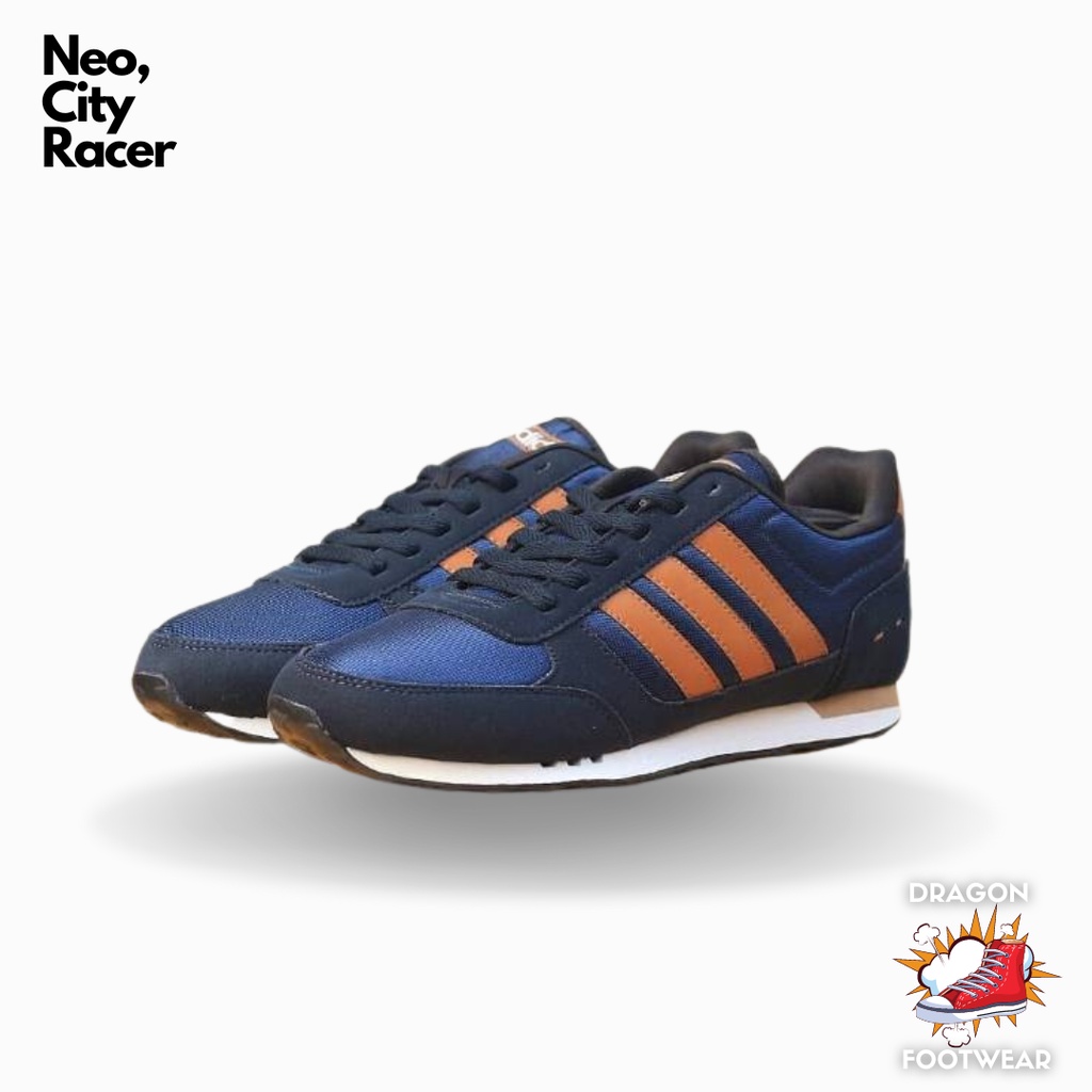 Adidas neo city outlet racer navy brown