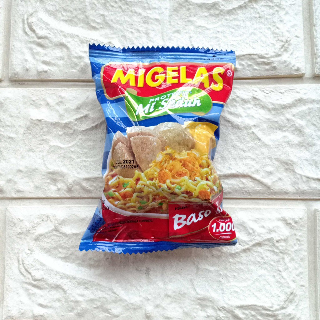 Jual Migelas Mi Mie Gelas Instan Seduh Protevit Sachet 28gr Kari Soto Ayam Bawang Baso Bakso