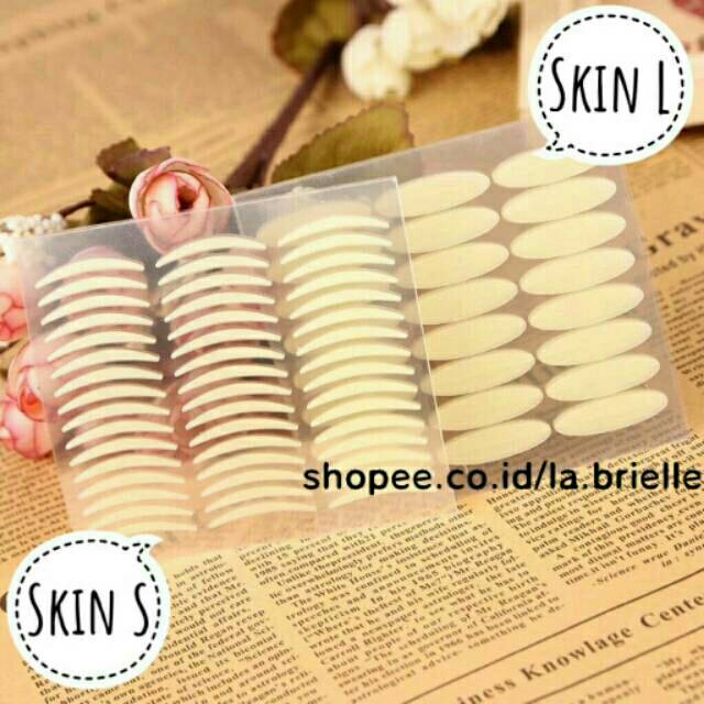 Jual Skin Cream Eyelid Tape Sticker Lembar/Selotip Mata Untuk Lipatan ...