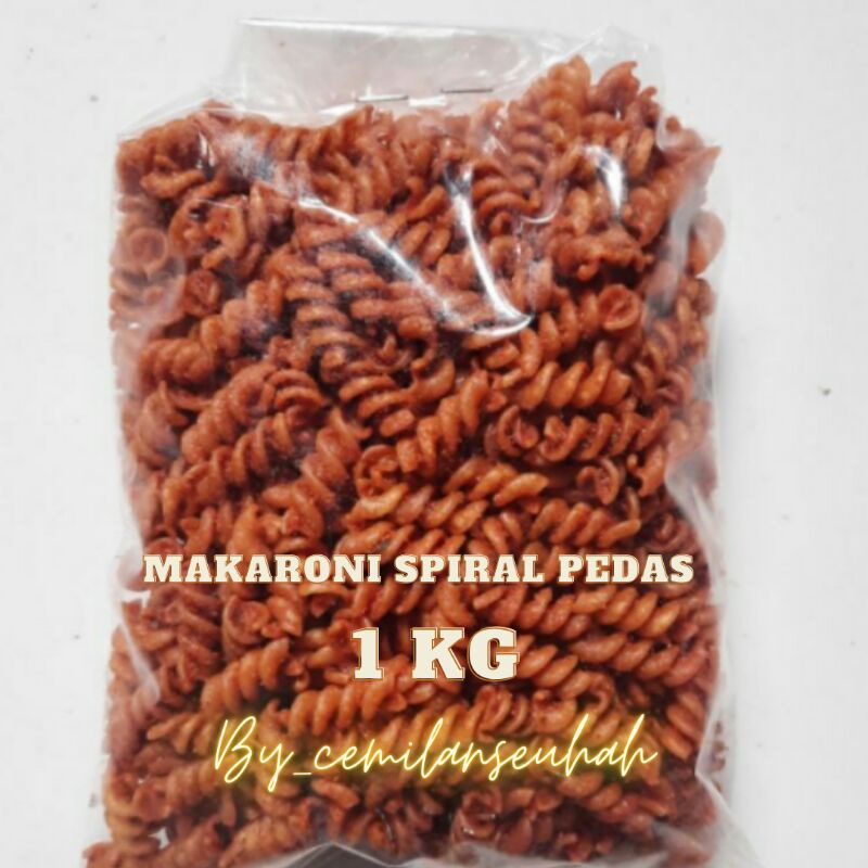 Jual Makaroni Spiral Pedas Daun Jeruk Isi 1kg Shopee Indonesia