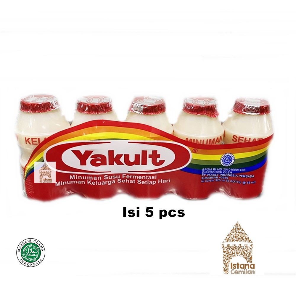 Jual Yakult Minuman Susu Fermentasi Probiotik Isi 5 Pcs Shopee Indonesia 8066