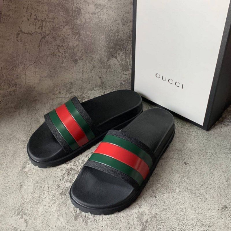 Gucci best sale trek slides