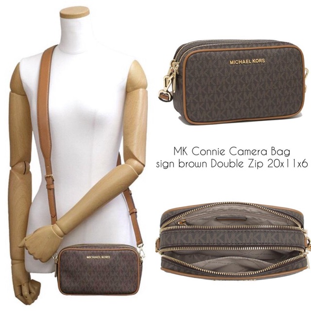 Michael kors connie camera on sale bag