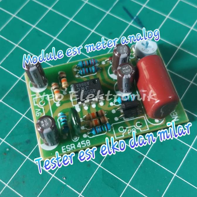 Jual kit esr meter analog modul esr meter analog | Shopee Indonesia