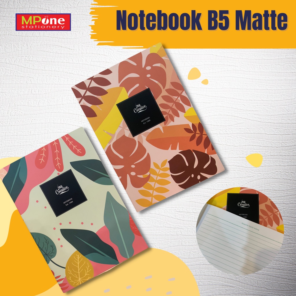 Jual NOTEBOOK B5 MATTE BUKAN HARDCOVER | Shopee Indonesia