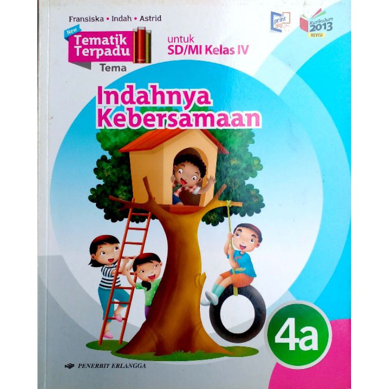 Jual Buku Tematik Terpadu Jilid Tokoh Dan Penemuan Untuk Sd Mi Kelas 4