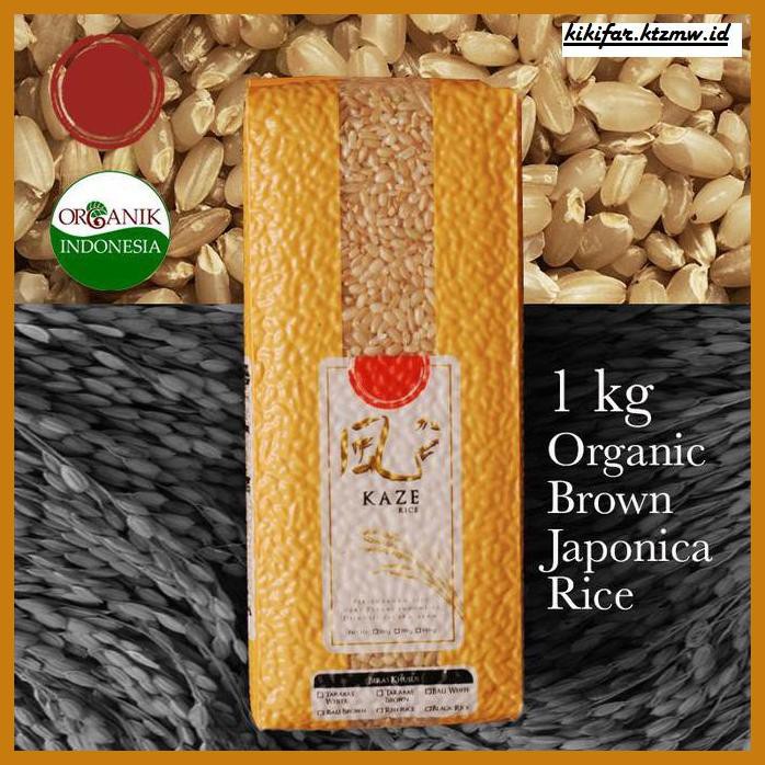 Jual ANEKA-BERAS- 1 KG KAZE BROWN RICE BERAS JEPANG NIL SUGAR RENDAH ...